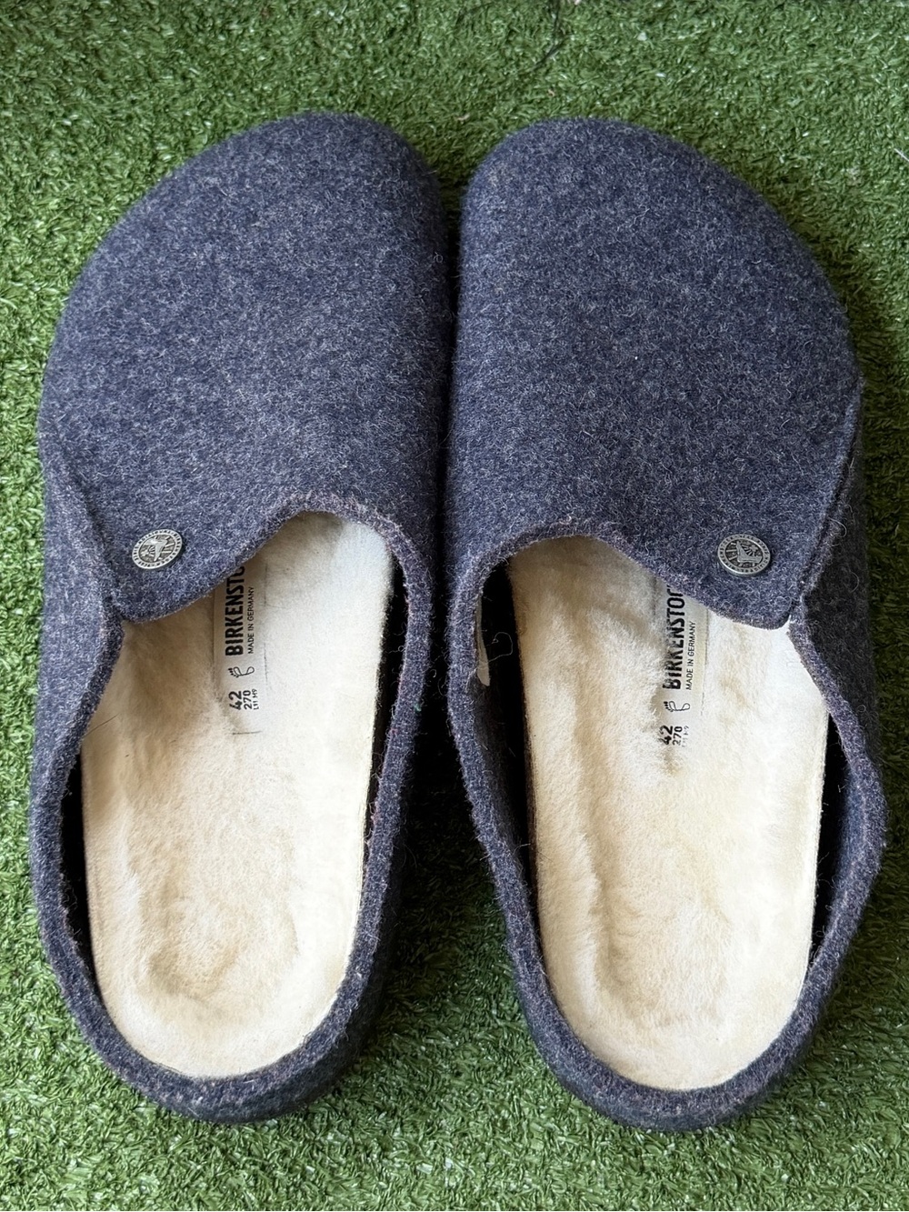 Birkenstock Zermatt Shearling Felt Men’s Slippers